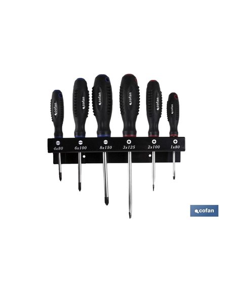 Set Destornilladores 6 Pcs. Serie 6000