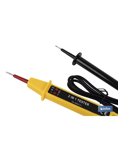 Medidor De Tension 2 En 1 De 3-400 W