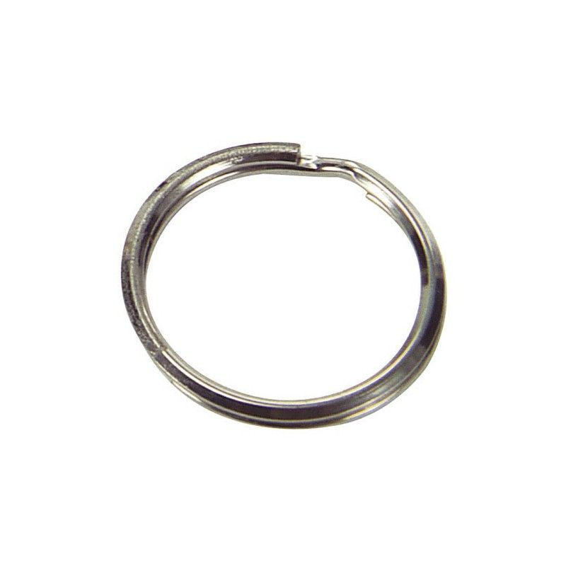 Anilla Llavero Niquelada 2,1x32x27 mm. (Bolsa 200 Unidades)