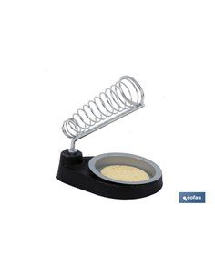Suporte para ferro de solda de estanho