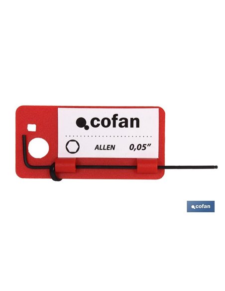 Llave Allen Pulgadas M- 5/64