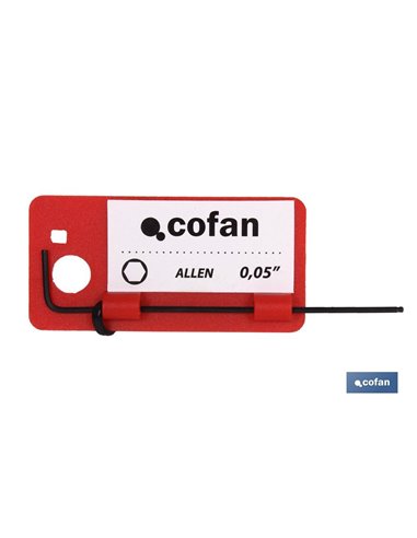 Llave Allen Pulgadas M- 3/8