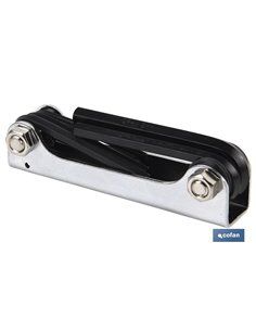 Llavero Llaves Hexag. 6 Uds. (2,5-8) 2