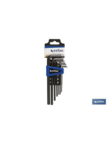 Set Llaves Hexag. 7 Uds. (2,5-10)