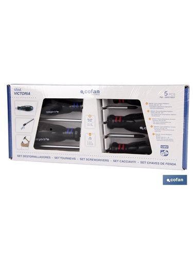 Set Destornillador 7 Pcs