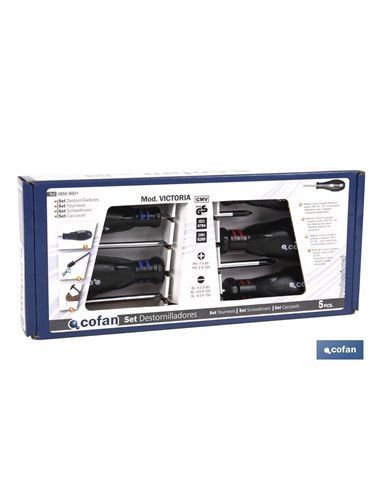 Set Destornillador 7 Pcs