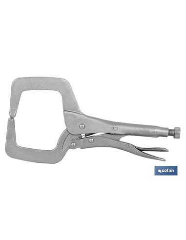 Tenaza Grip con Mordazas En C Basculantes 7