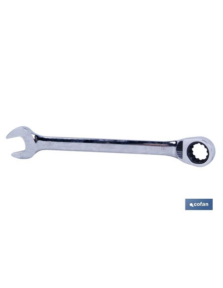 Llave Combinada Carraca Revers. 15mm