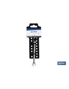 Llave Combinada Carraca Revers. 21mm 2
