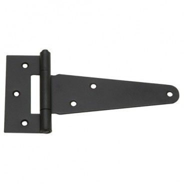 Dobradiça Wolfpack T Preto 507 / 200x111 mm.
