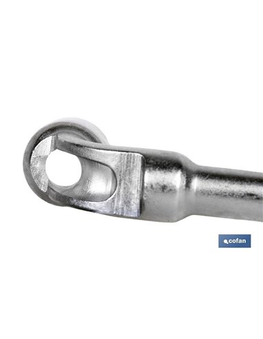 Llave De Pipa Ab. Pulido Espejo M-25