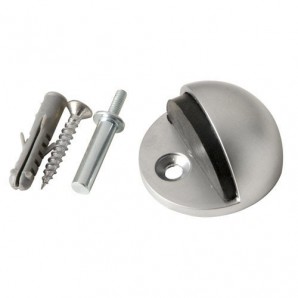 Tope Puerta Wolfpack Atornillar Acero Inoxidable Plata mate