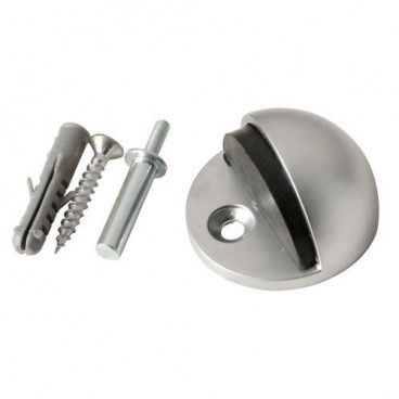 Tope Puerta Wolfpack Atornillar Acero Inoxidable Plata mate