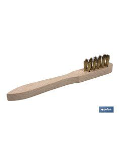 Cepillo Para Bujias Acero Latonado Filas-3