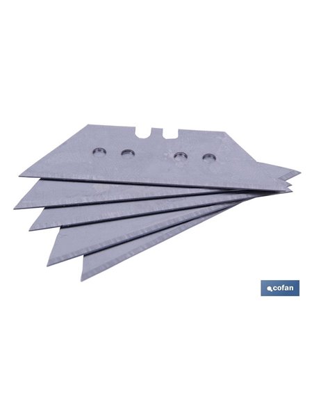 Pacote de 5 Lâminas Trapezoidais 60mm