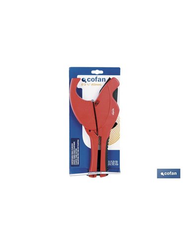 Cortatubos Tijera para Plastico 63mm (21/2)
