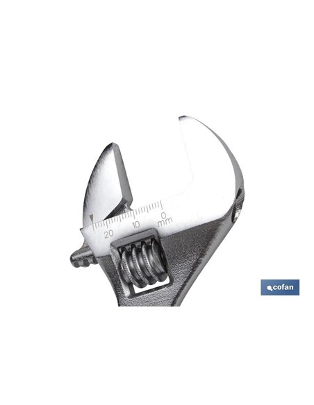 Llave Ajustable Moleta Central Comfort 10 