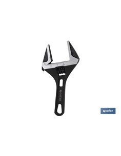 Llave Ajustable Gran Apertura 6 Corta