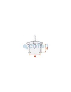 Extrator Universal 2 Garras 50-160 2