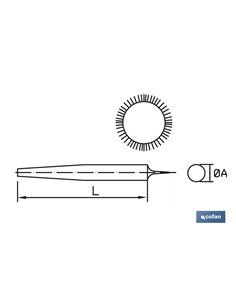 Lima Redonda 250mm Gr-15 Fina 2