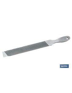 Lima Plana Mango Metal 200mm Gr-16 Entrefina