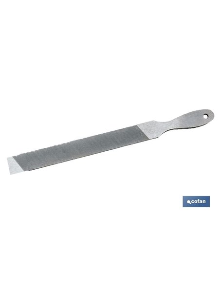 Lima Plana Mango Metal 200mm Gr-16 Entrefina
