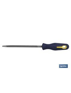 Lima Triangular Delgada 100mm Extrafina