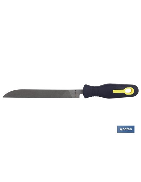 Lima Cuchillo Entrefina Doble Picado 150 Mm