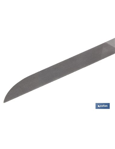 Lima Cuchillo Entrefina Doble Picado 150 Mm