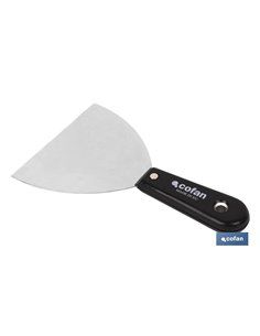 Espatula Inox Con Mango Abs 120mm 2
