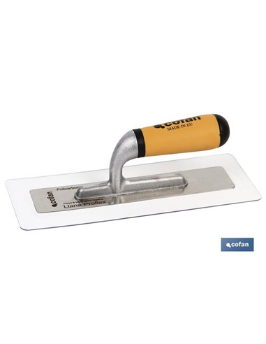 Llana Proflex Policarbonato Acero Inox + Aluminio Mango Bi-Componente 280x115x1,5