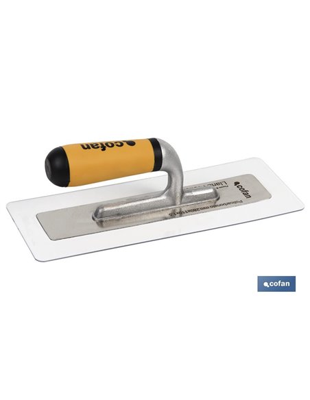 Llana Proflex Policarbonato Acero Inox + Aluminio Mango Bi-Componente 280x115x1,5