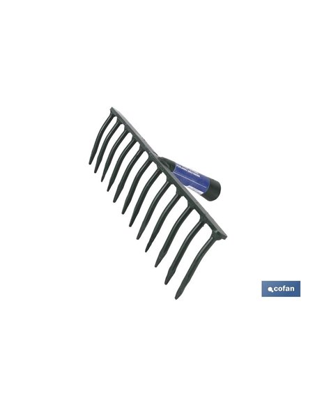 Rastrillo 6 Puas Forjado 178x100mm