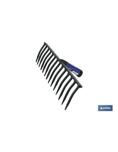 Ancinho Forjado de 6 Dentes 178x100mm