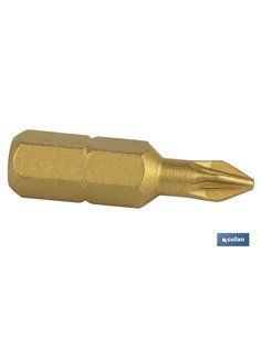Punta De Titanio 1/4 50 Mm Pz-3