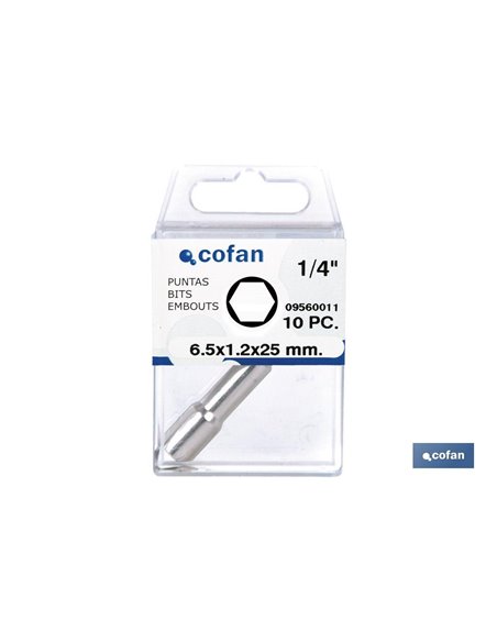 Adaptador de parafuso de cobertura com ímã de 11mm.