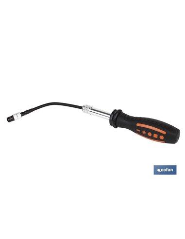 Destornillador Portapuntas Varilla Flexible