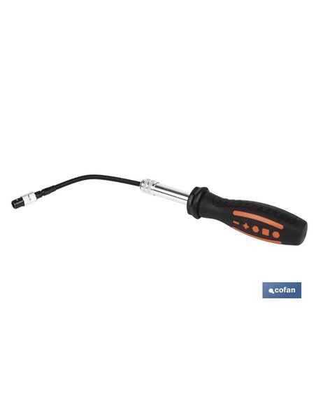 Destornillador Portapuntas Varilla Flexible