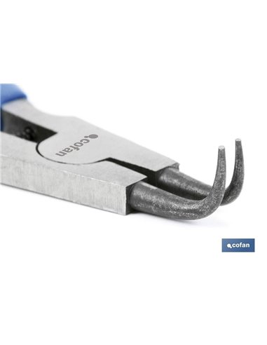 Alicate de Anel Externo Curvo M-125 mm