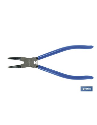 Alicates Circlip Interior Curvo M-175 Mm