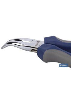 Alicates Punta Doblada con Muelle 6 2