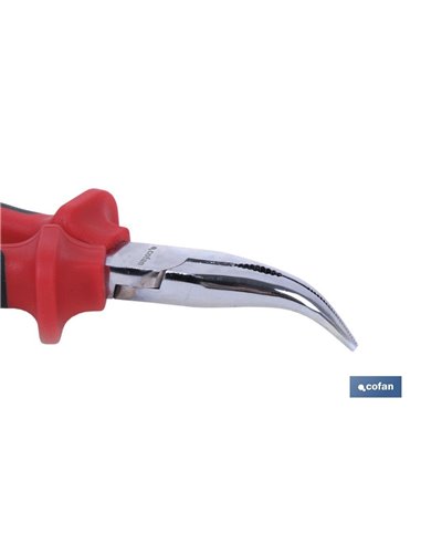 Alicate Telef. Boca Curva 1000v 8(200mm)