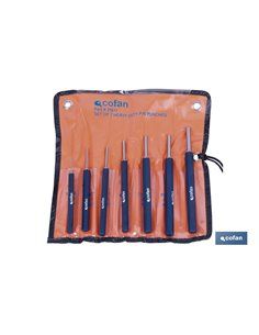 Conjunto 7 Pcs Botador Cilindrico 1,5-6 Mm 2