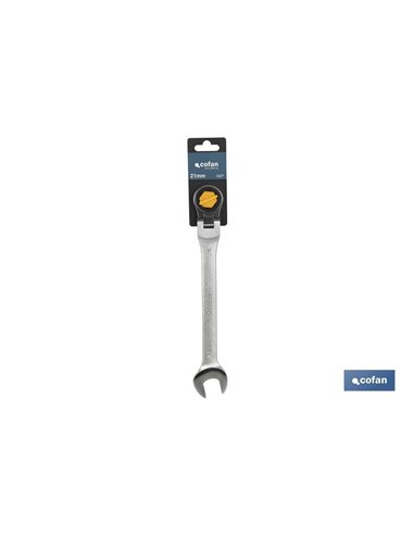 Llave Combinada Articulada 180º De Carraca 8mm