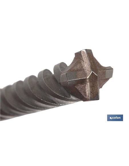 Broca Especial Sds+ 4 Puntas M-6x160mm