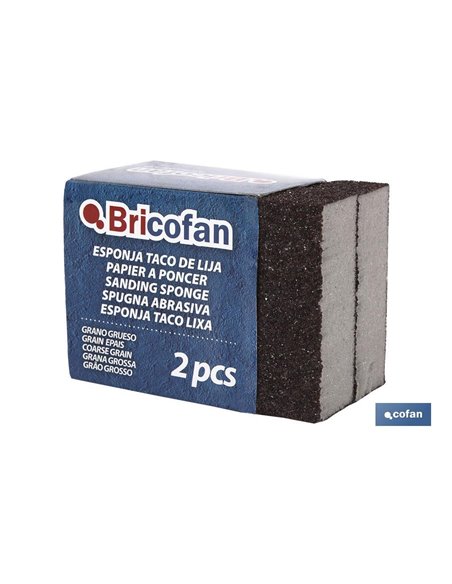 Pack 2 Unds Esponja Taco De Lija Grano Grueso
