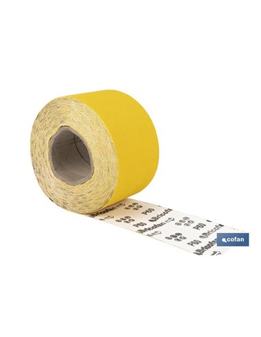 Rollo Lija De Papel 100 X 25 M. G.60