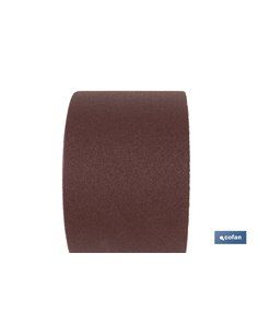 Rolo de lixa de pano universal 100 x 25 MG120 2