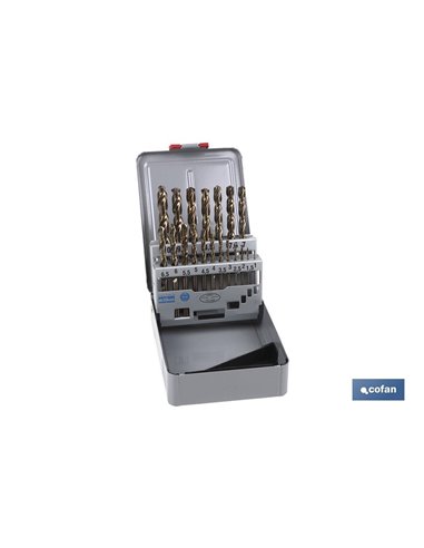 Estuche Brocas Hss - Medidas: 1-10 Mm