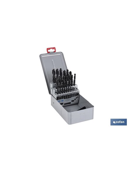 Estuche Brocas Hss - Medidas: 1-13 Mm